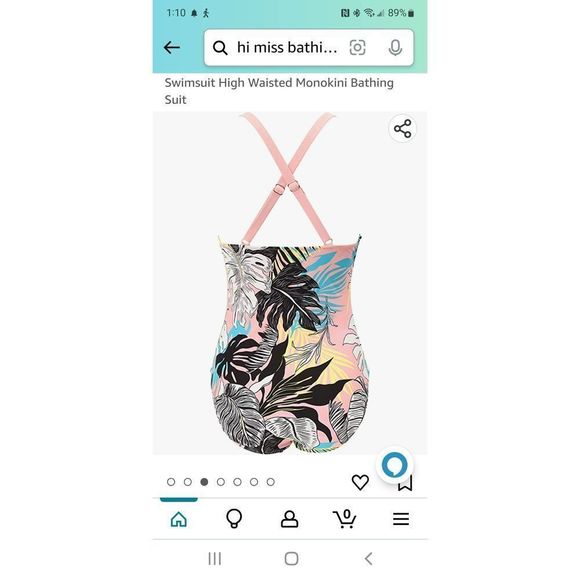 NWOT CUPSHE ONE PIECE SWIMSUIT - Picture 3 of 3